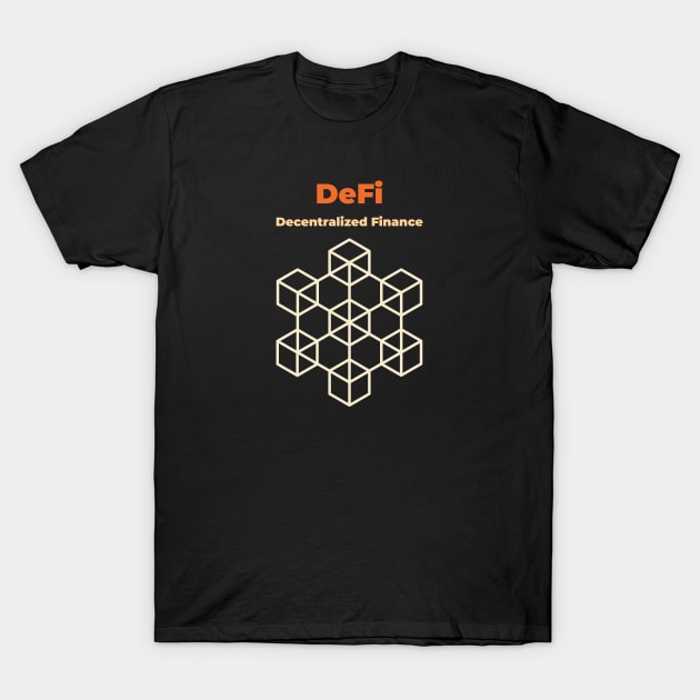 DeFi Decentralized Finance T-Shirt by Science Design